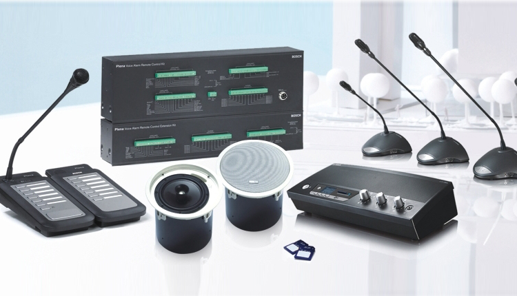 BOSCH Plena Voice Alarm System complete setup
